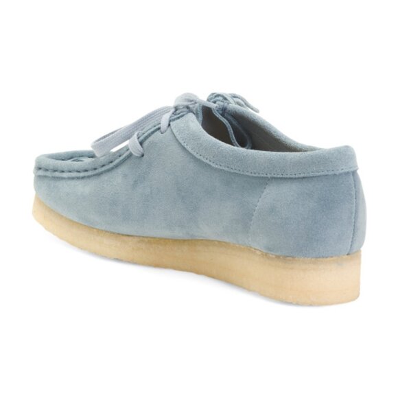 CLARKS Suede Walla Weave Boots - Picture 2 of 3